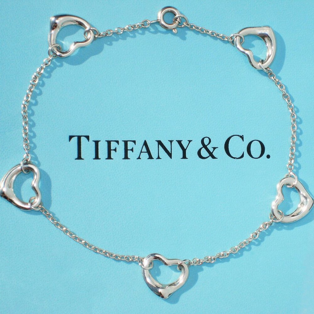 Tiffany & Co. Elsa Peretti Open Heart Bracelet